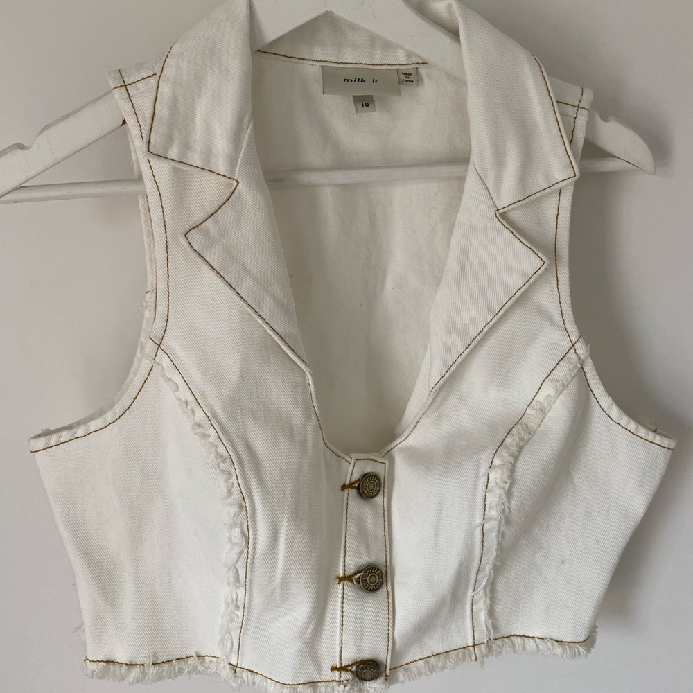 Milk it Denim Vest